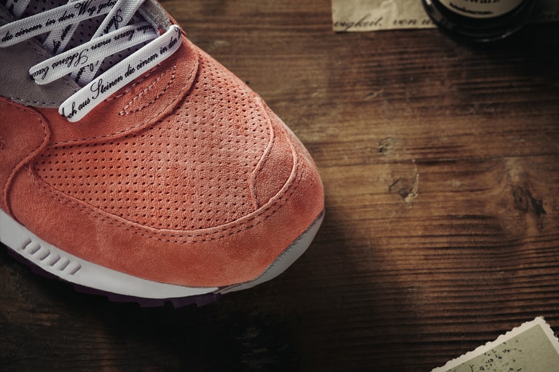 Afew Saucony Shadow Master 5000 footwear pink grey premium pigskin suede release date info drop October 14