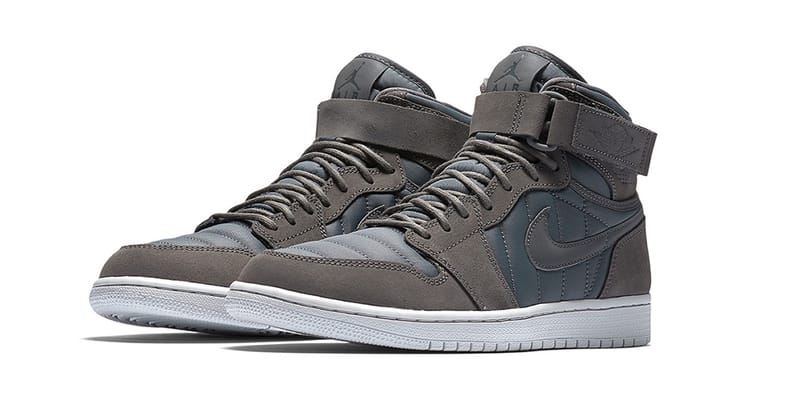 air jordan 1 high strap grey