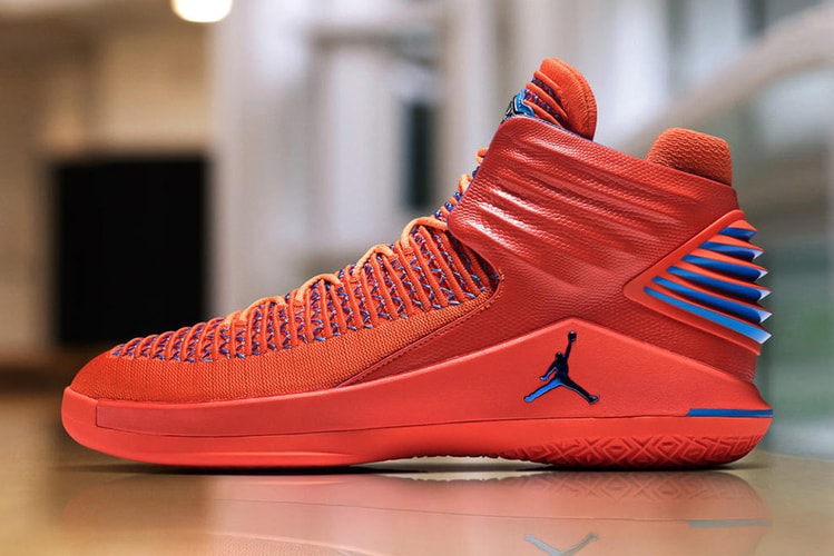 Russell Westbrook Teased the New Air Jordan 32 "Creamsicle" During NBA Media Day