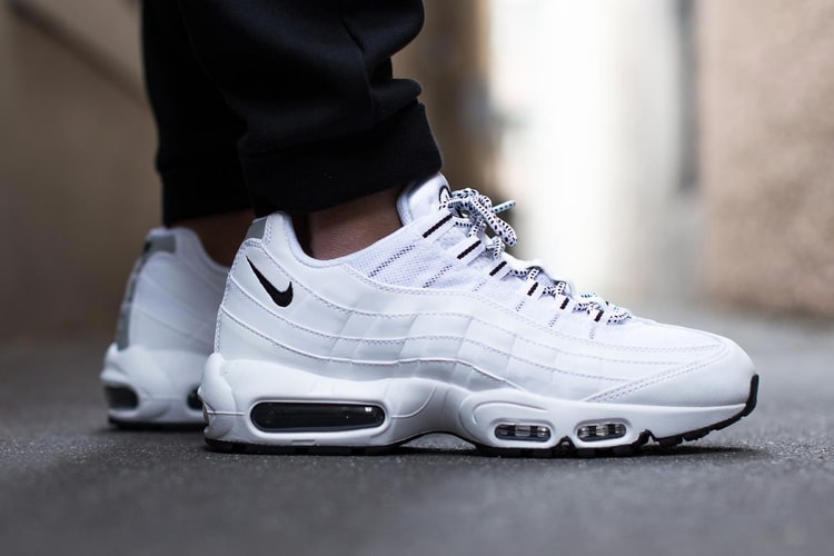 Nike Releases a Clean Contrasting Black & White Air Max 95 Colorway