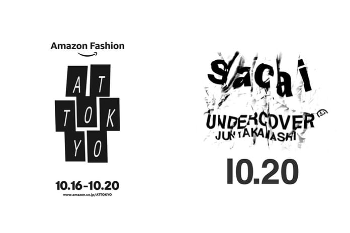 sacai and UNDERCOVER to Show During Amazon's Tokyo Fashion Week