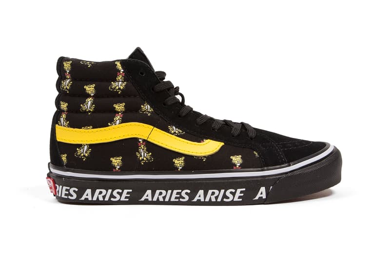 Vans Aries Sk8-Hi Slip-On Collaboration Palace Fergus Purcell