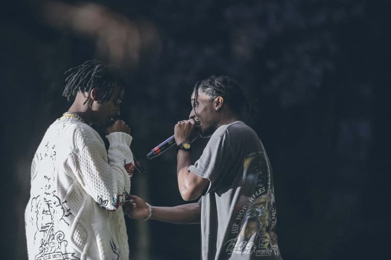 A$AP Mob Cozy Tour Central Park NYC Recap ASAP Rocky ASAP Ferg ASAP Nast ASAP Twelvyy ASAP Ant Playboi Carti Swoosh