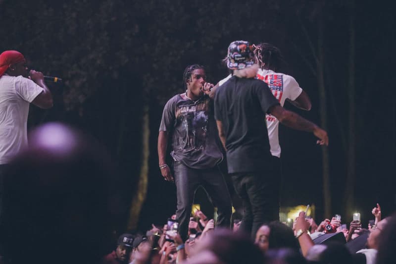 A$AP Mob Cozy Tour Central Park NYC Recap ASAP Rocky ASAP Ferg ASAP Nast ASAP Twelvyy ASAP Ant Playboi Carti Swoosh