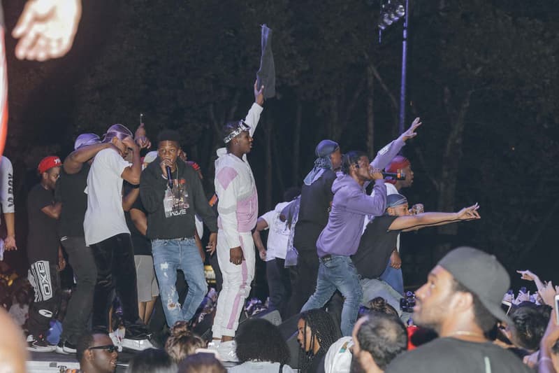 A$AP Mob Cozy Tour Central Park NYC Recap ASAP Rocky ASAP Ferg ASAP Nast ASAP Twelvyy ASAP Ant Playboi Carti Swoosh