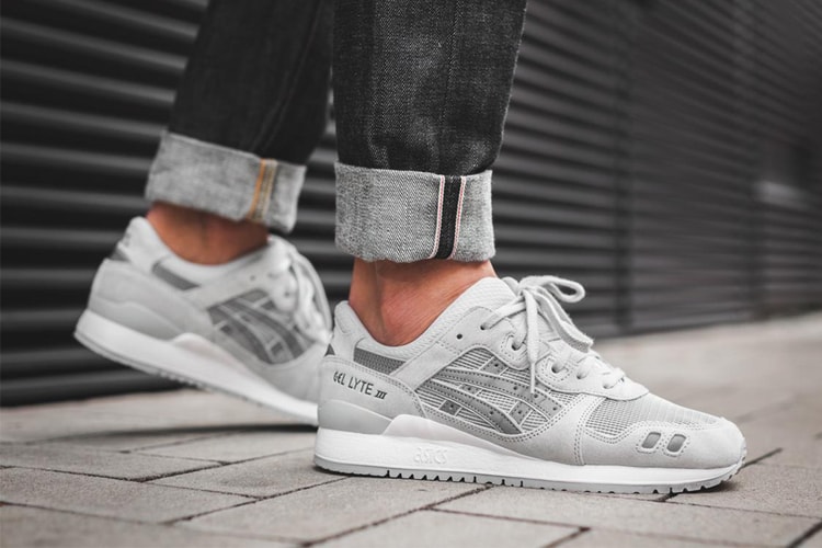 ASICS GEL-Lyte III Drops in "Glacier Grey"