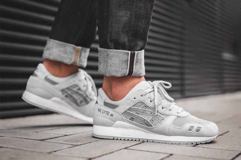 ASICS GEL Lyte III Glacier Grey 2017 September Release Date Info Sneakers Shoes Footwear Afew