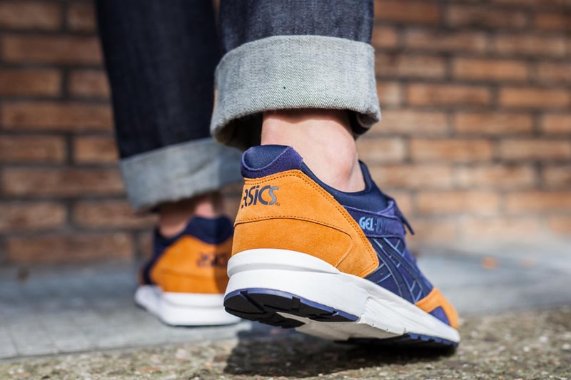 ASICS Gel Lyte V Peacoat Brown Denim Blue Colorway