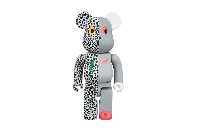 atmos Staple Design Medicom Toy BEARBRICK 100 400 Percent Collaboration 2017 September 16 Release Date Info Pigeon Safari Print