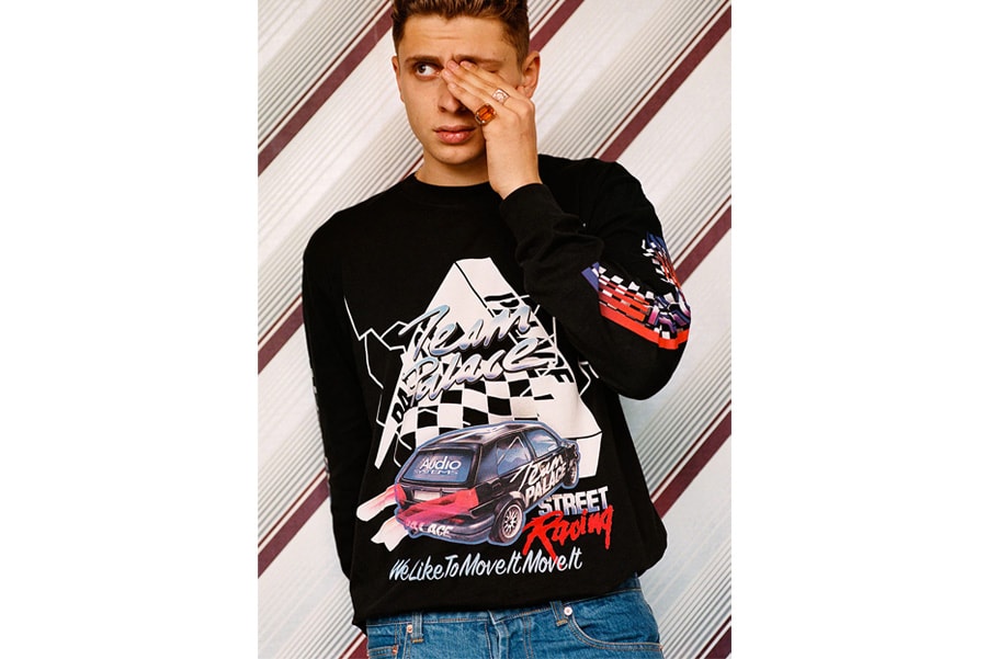 Automotive Print T-Shirt Streetwear Trend