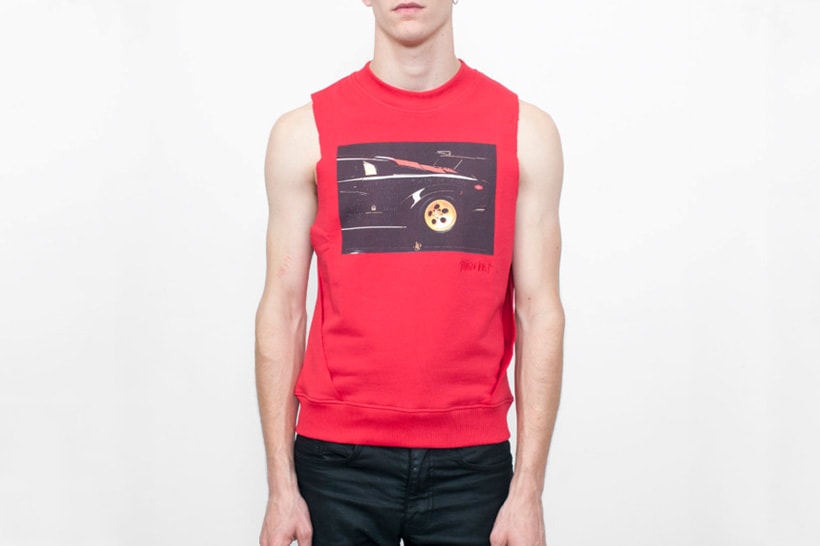 Automotive Print T-Shirt Streetwear Trend