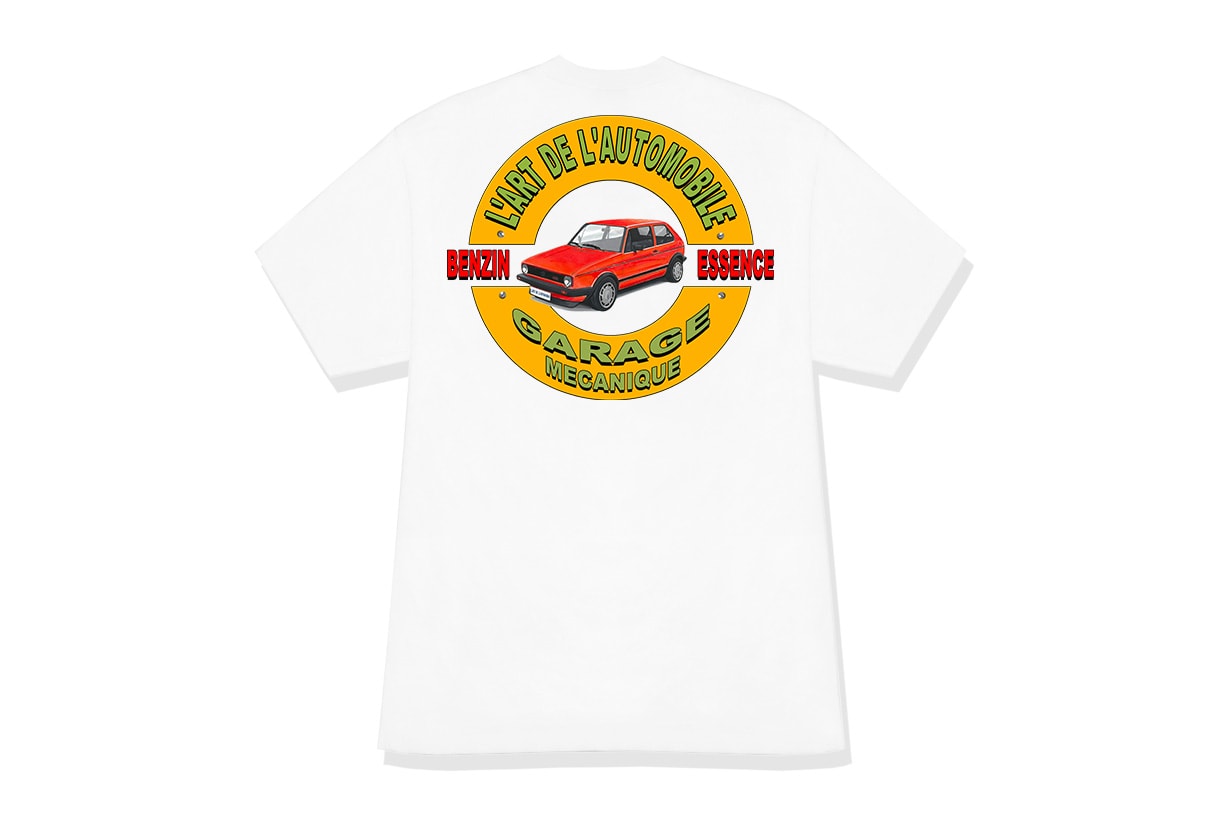 Automotive Print T-Shirt Streetwear Trend