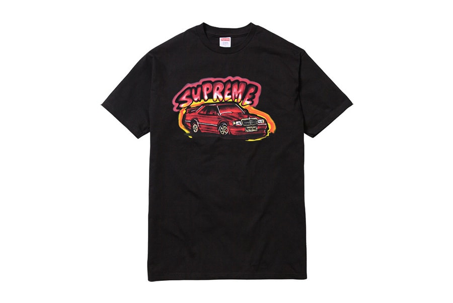 Automotive Print T-Shirt Streetwear Trend