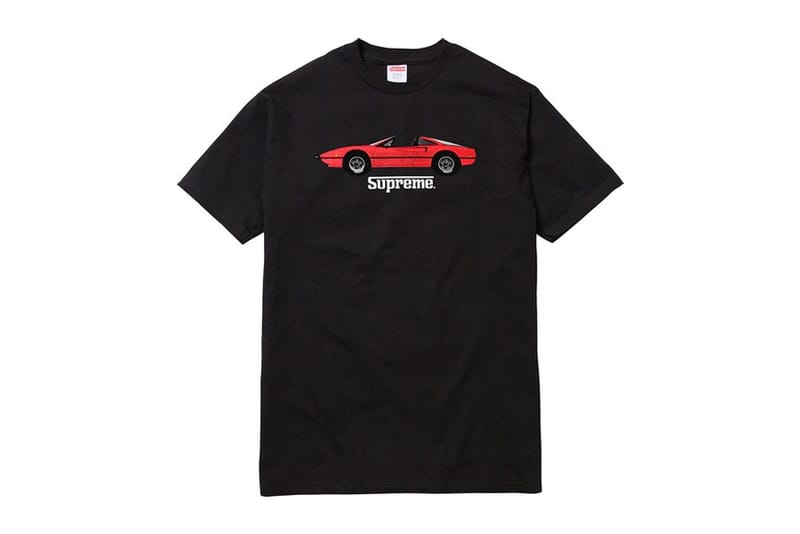 supreme race car shirt