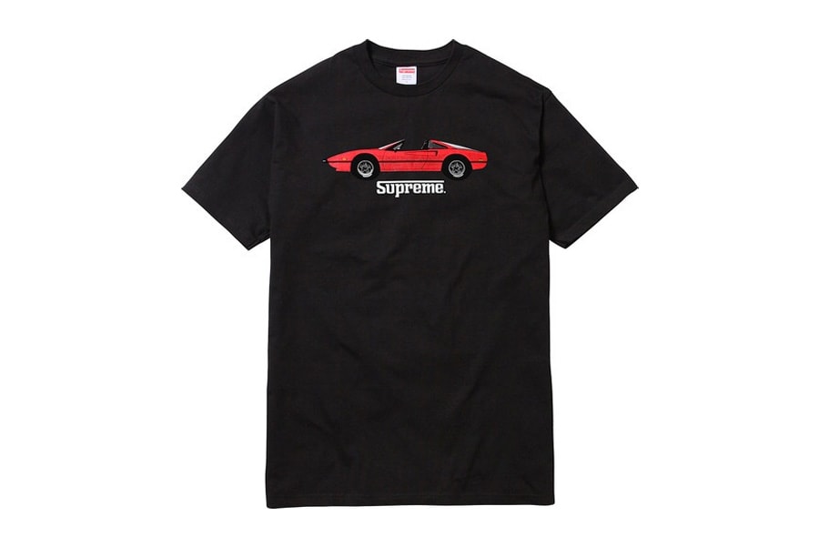 Automotive Print T-Shirt Streetwear Trend