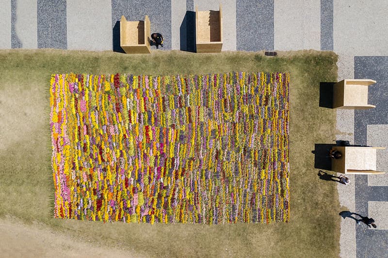 Azuma Makoto Composes and Decomposes Flowers at Rio Exhibit