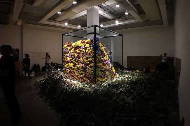 Azuma Makoto Composes and Decomposes Flowers at Rio Exhibit