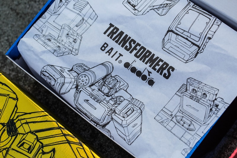 BAIT Diadora Transformers Sneaker Collection N.9000s S.8000 Aeon
