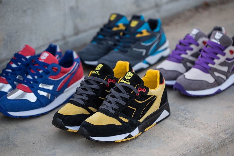 BAIT Diadora Transformers Sneaker Collection N.9000s S.8000 Aeon