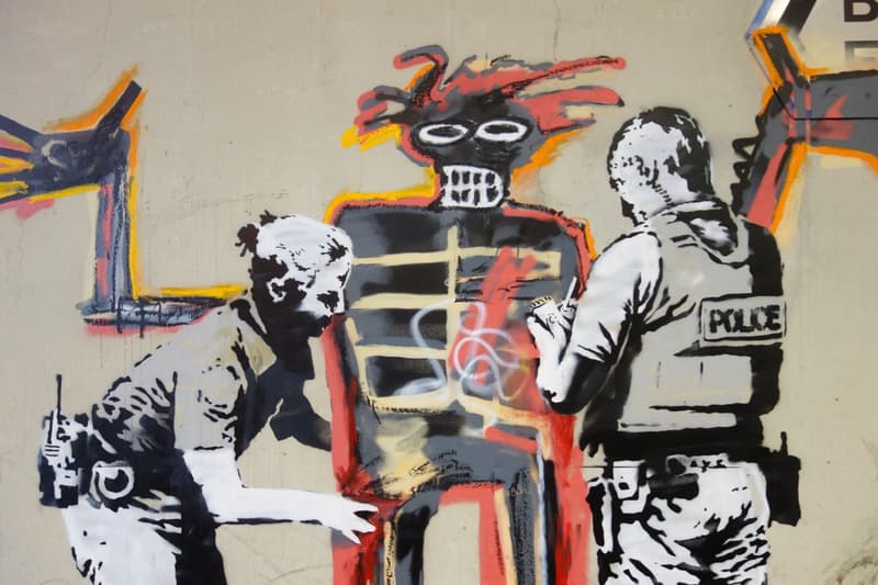 Banksy Art Jean-Michel Basquiat Exhibit