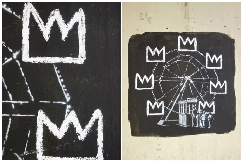 Banksy Art Jean-Michel Basquiat Exhibit