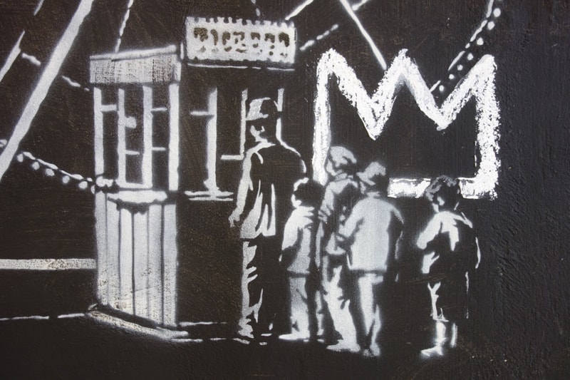 Banksy Art Jean-Michel Basquiat Exhibit