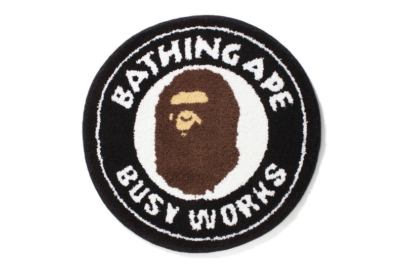 BAPE A Bathing Ape Busy Works Rug