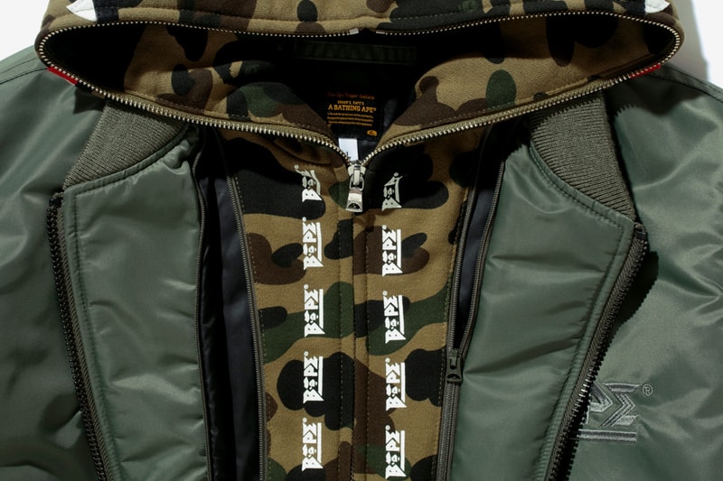BAPE A Bathing Ape Military Rock Star Collection 2017