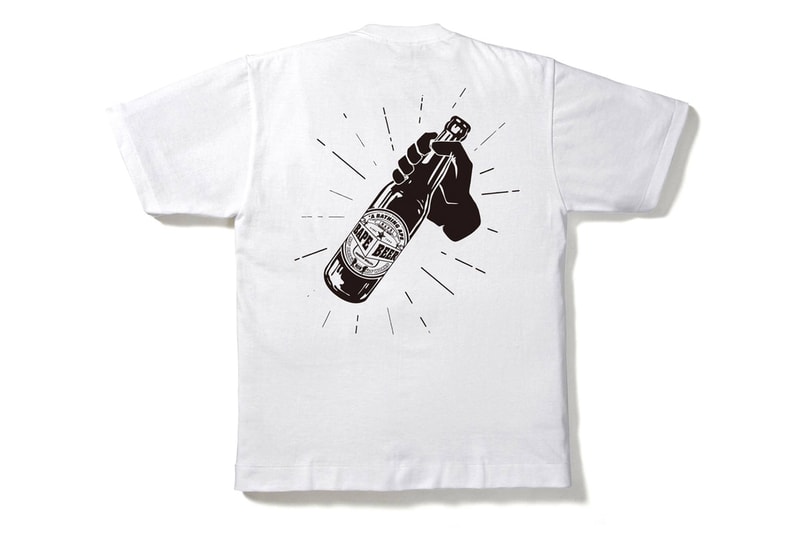 a bathing ape aape BAPE Beer T-shirt Collection Vogue Fashion Night Out capsule tokyo japan