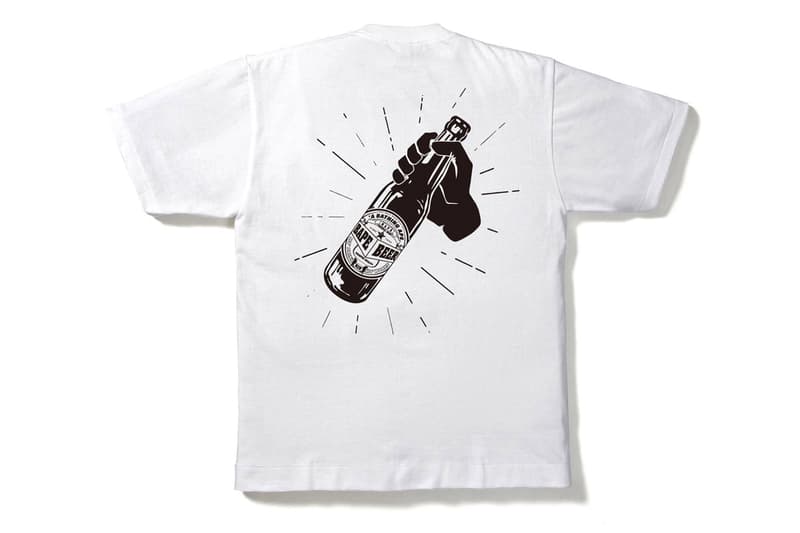a bathing ape aape BAPE Beer T-shirt Collection Vogue Fashion Night Out capsule tokyo japan