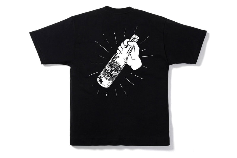 a bathing ape aape BAPE Beer T-shirt Collection Vogue Fashion Night Out capsule tokyo japan