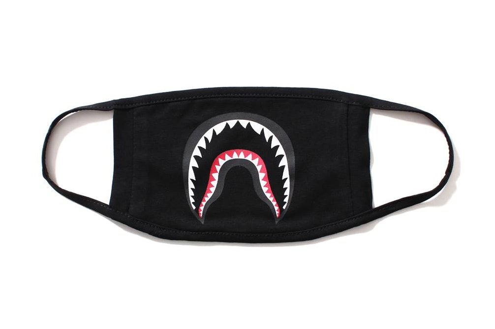 BAPE Black Shark Mask Neck Warmer A Bathing Ape 2017 September 16 Release Date Info Saturday