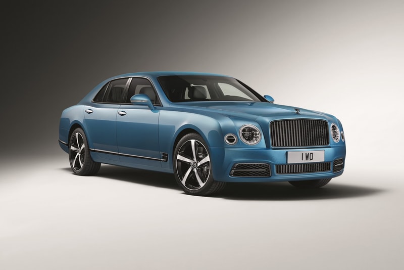 Bentley Mulsanne Design Series Mulliner King Fisher Blue Cars Luxury Sedan