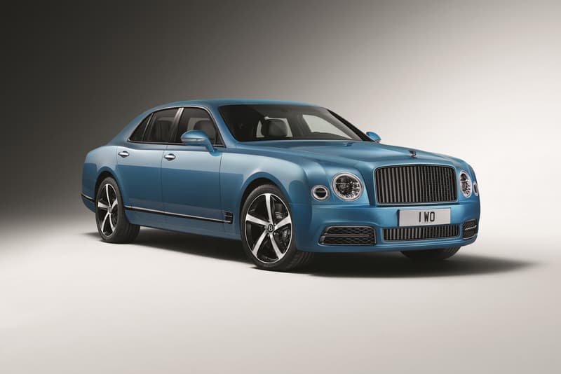 Bentley Mulsanne Design Series Mulliner King Fisher Blue Cars Luxury Sedan
