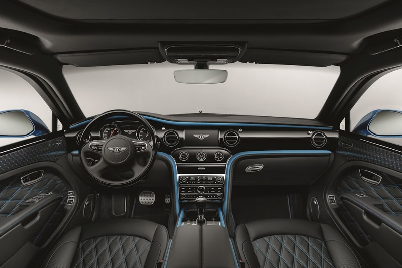 Bentley Mulsanne Design Series Mulliner King Fisher Blue Cars Luxury Sedan