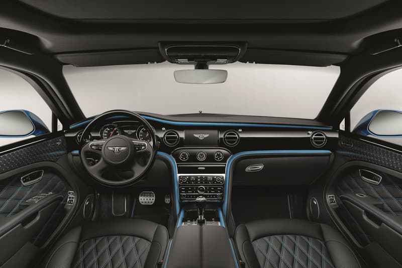 Bentley Mulsanne Design Series Mulliner King Fisher Blue Cars Luxury Sedan