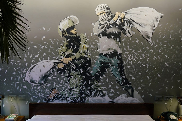 Banksy's Gift Shop, JR's Politically-Charged Mural & More Noteworthy Art Stories