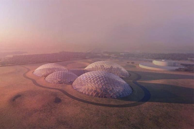 Bjarke Ingels Group Mars Simulation UAE Desert Build BIG