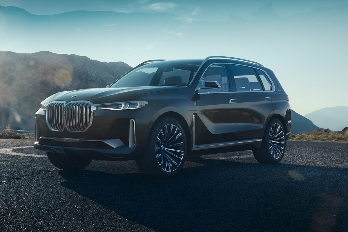 BMW Concept X7 iPerformace Photos SUV Frankfurt Auto Show