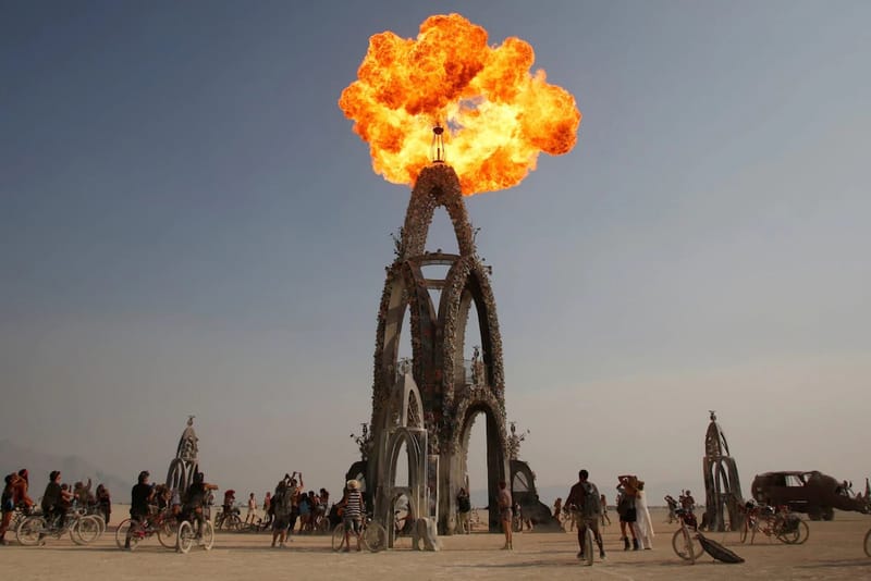 Photos of the Wildest Art Installations at Burning Man Festival 2017