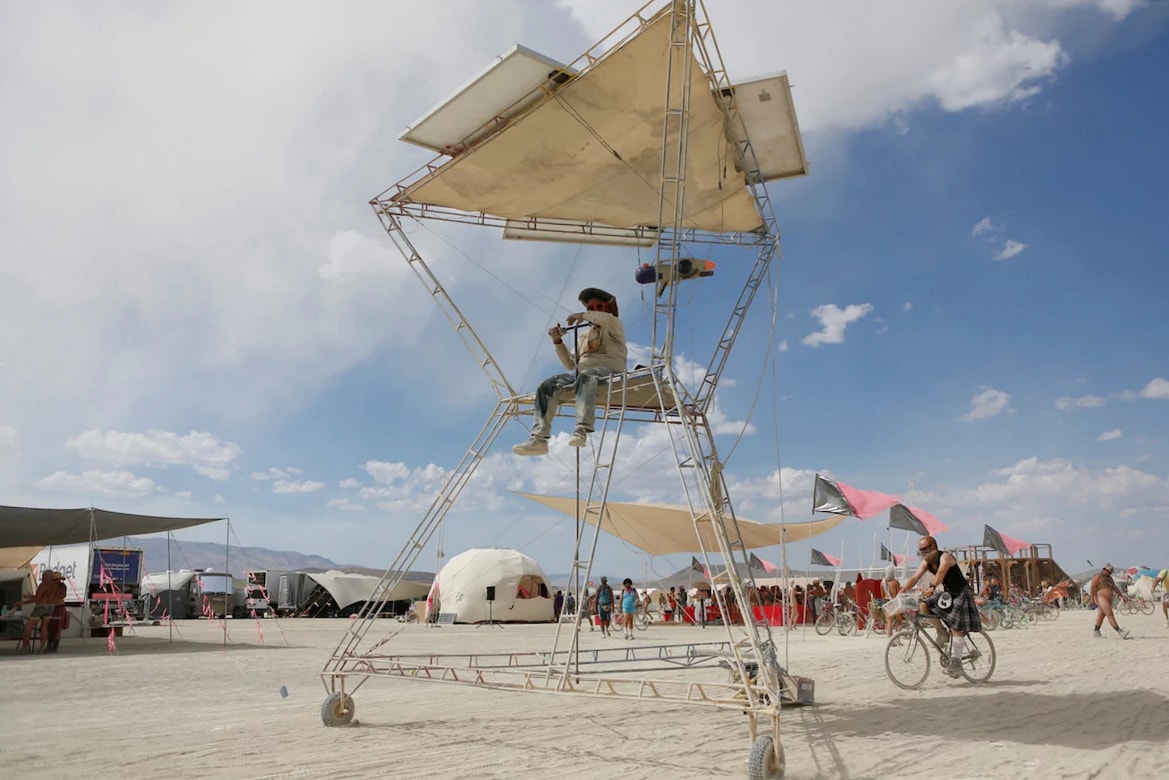 Burning Man Festival Black Rock Desert Nevada Art Artwork Installation sculptures 2017 august september Black Rock City desert nevada