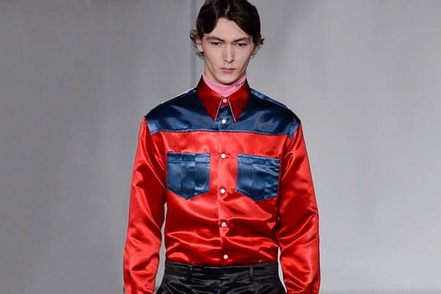 Raf's Calvin Klein 2018 Spring/Summer Show Taps Cowboy Boots, Americana & Horror Films