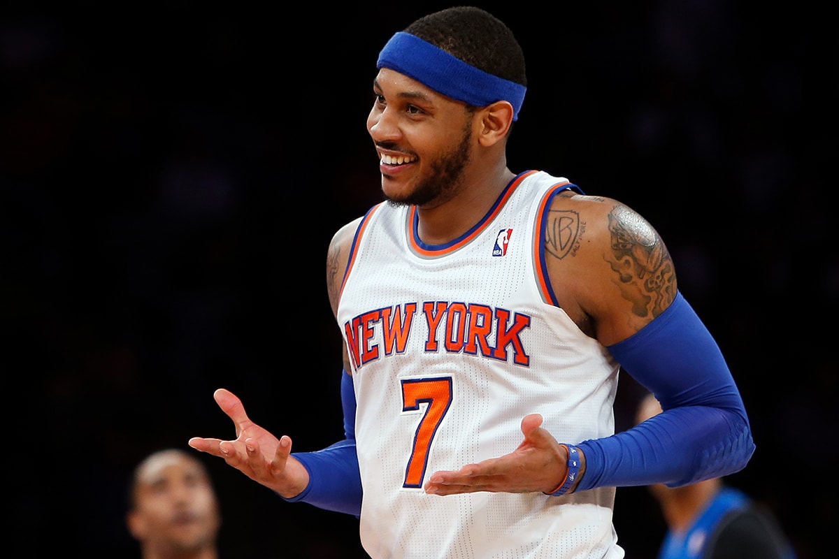 NBA Carmelo Anthony New York Knicks Knickerbockers Trade Oklahoma City Thunder