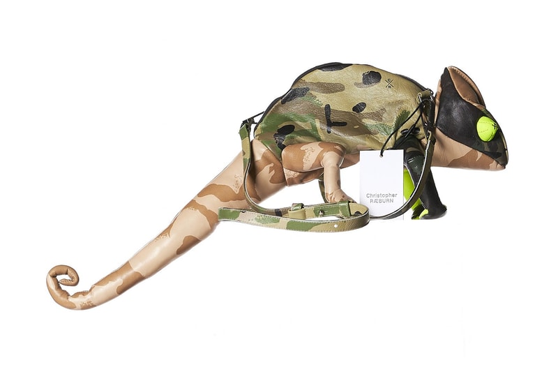 Christopher Raeburn Iguana Companion Bag Camo Multi Camouflage 2017 Fall Release Date Info