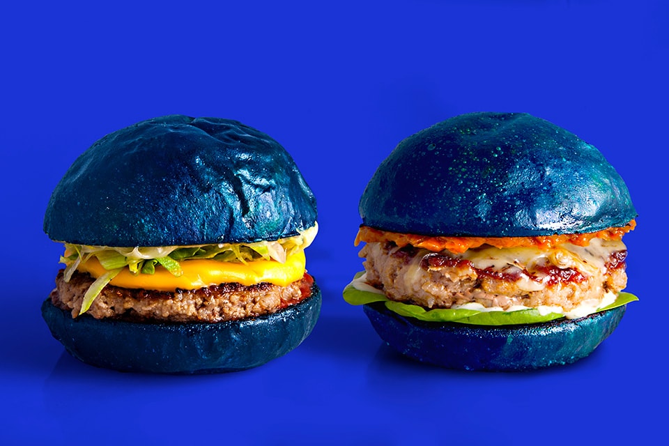 colette blend Farewell Cheeseburger Collaboration Blue Bun