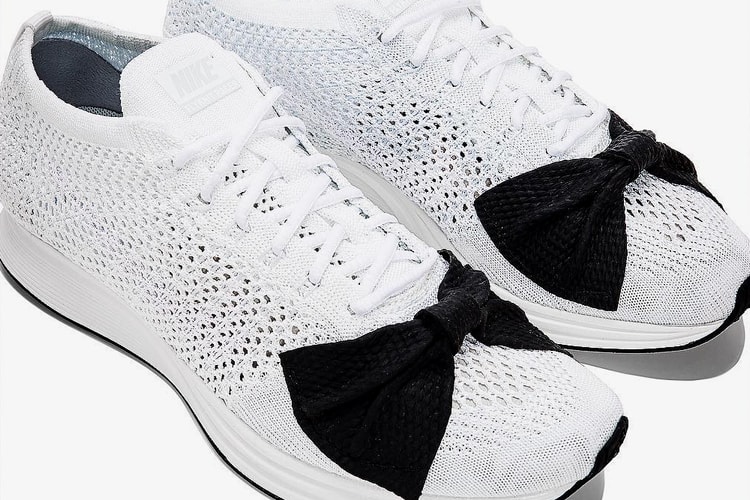COMME des GARÇONS Added Bow Ties to the Nike Flyknit Racer
