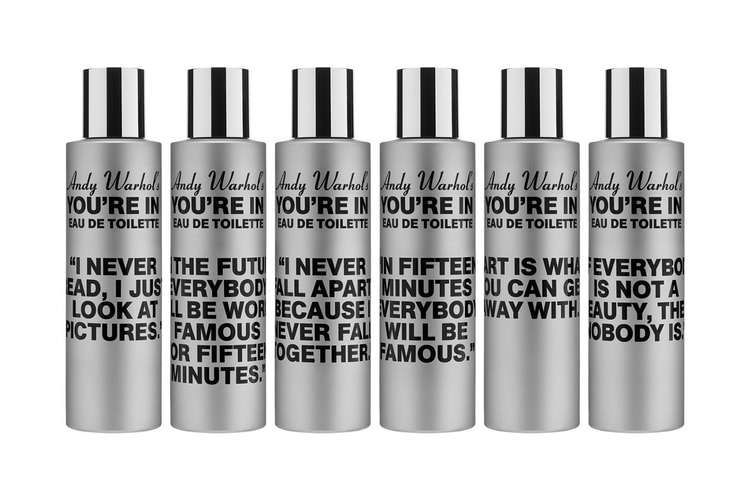 COMME des GARÇONS Debuts New "Andy Warhol's You're In" Fragance