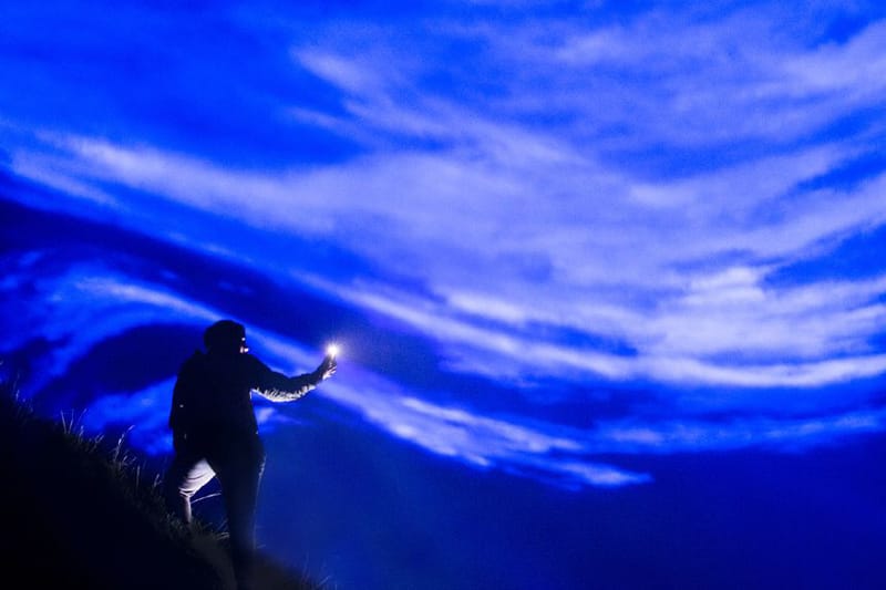 Daan Roosegaarde's 'Waterlicht' Installation Illuminates Impact of Rising Sea Levels