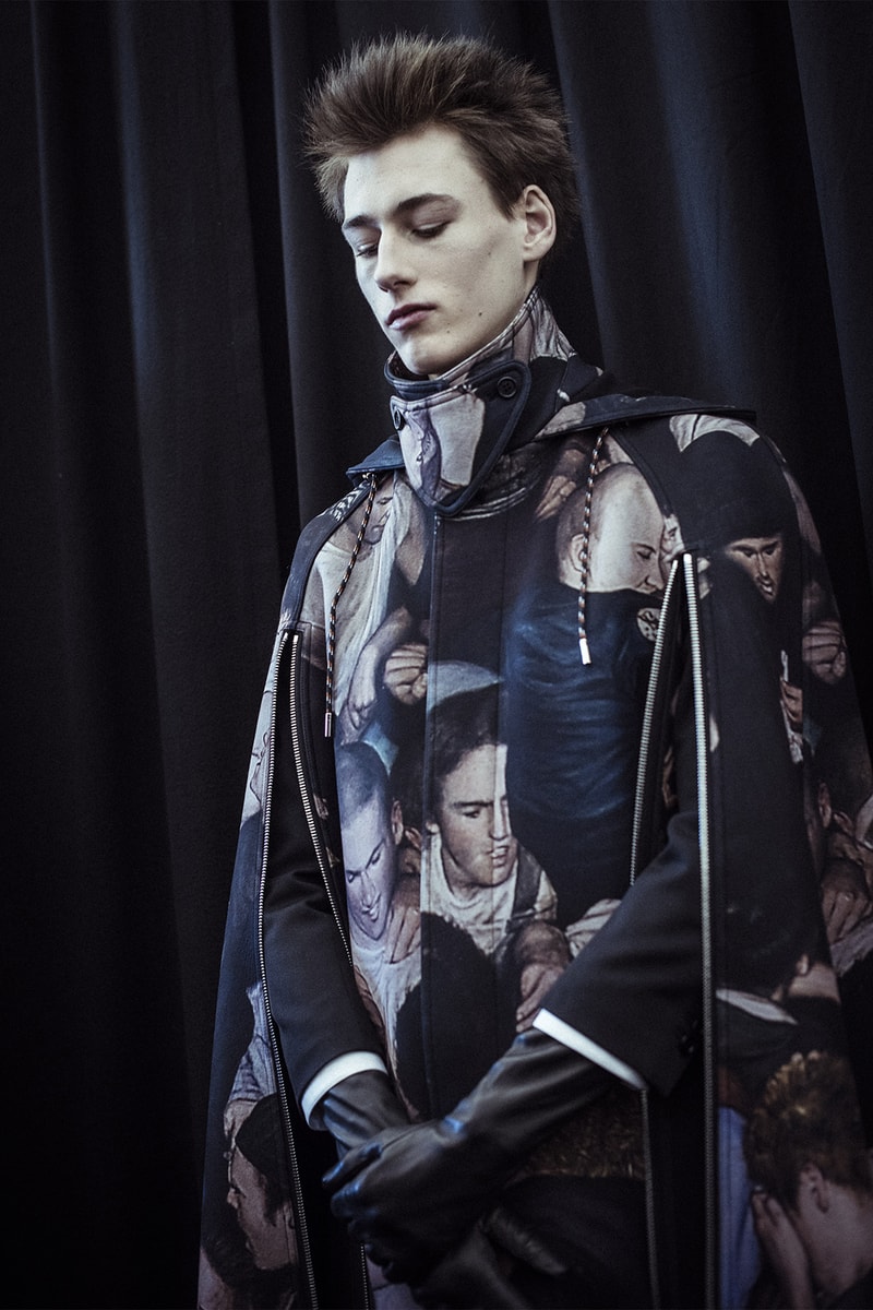 Dan Witz Dior Homme 2017 Fall Winter Collection Collaboration Hat Jacket Bag