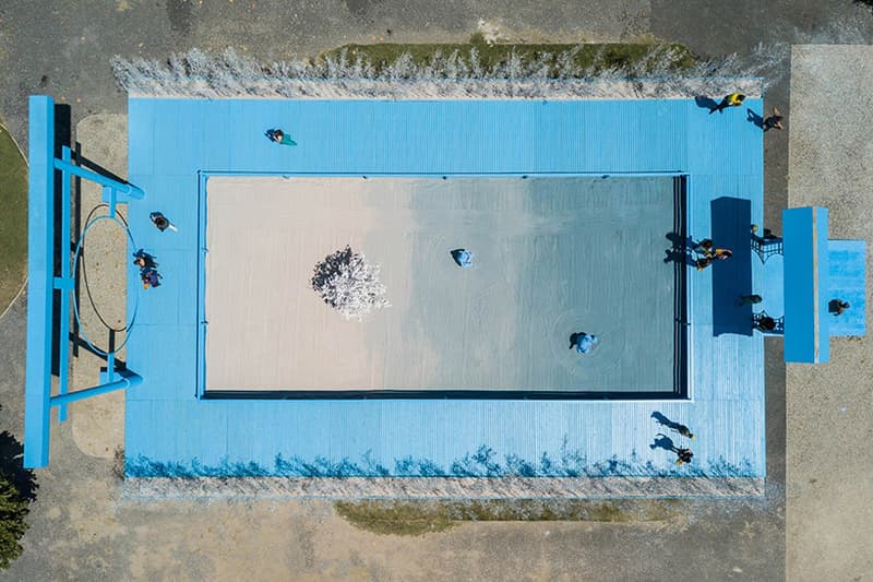 Daniel Arsham Blue Zen Garden Rio Sugar Loaf Mountain rio de janeiro